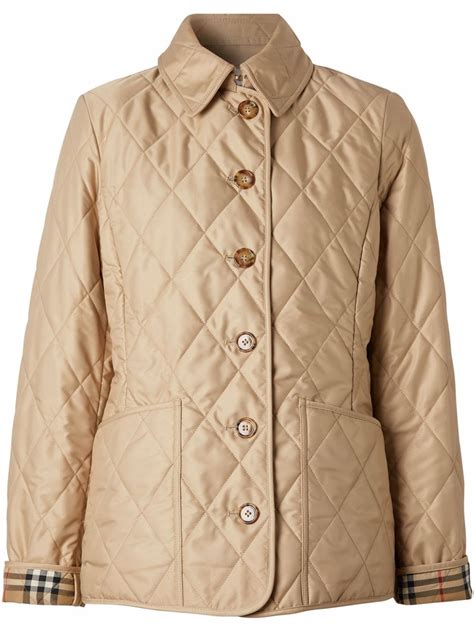 burberry quilted jacket pre owned|Burberry quilted jacket outlet.